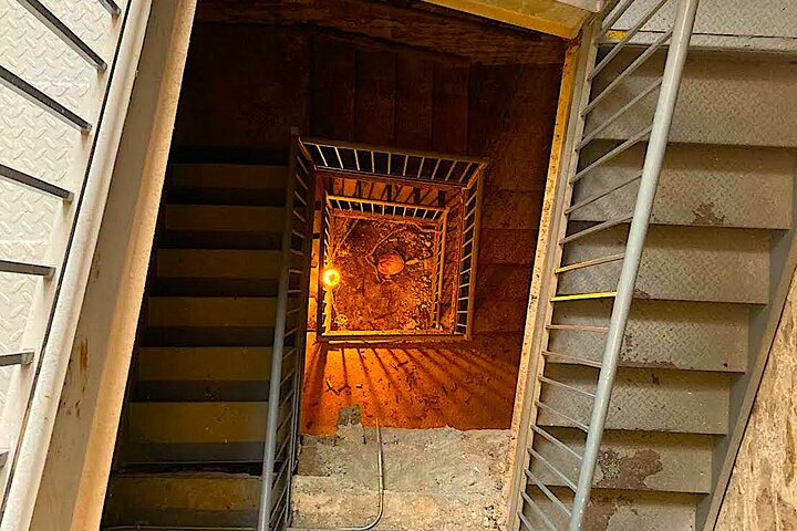 Park Brewery Cellar Stairs